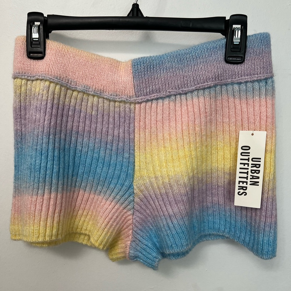 Urban Outfitters Out From Under Pastel Gradient Knit Shorts